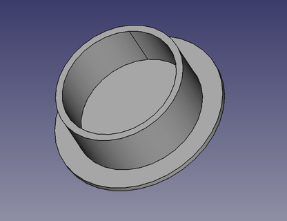 VMC condamnation prise courant casquette 3d print model - Mito3D