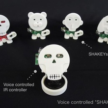 controlado por voz shakeys gadget robótica controle de pequena robô arduino 3d print model - Mito3D