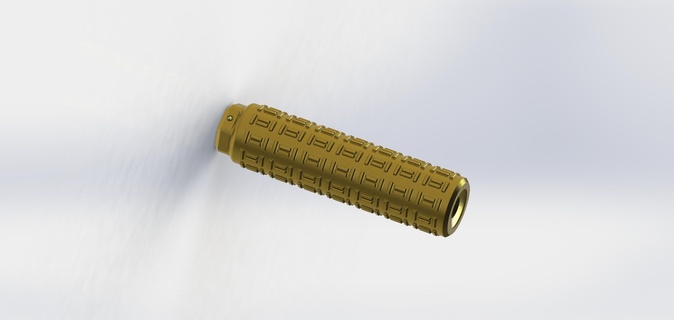 void 2023 brick 1 whisper 40 silencer 3d print model - Mito3D