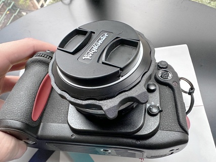voigtlander color mísero 28mm rebanada Nikon atención lengüeta calle fotografía 3d print model - Mito3D