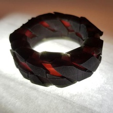 volcan anillo la joyería los hombres hombre kripton poder naturaleza el pulgar anycubic3d anycubic 3d 3d print model - Mito3D