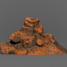 volcán Arte montaña 3d print model - Mito3D
