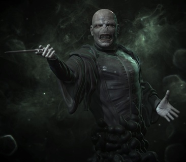 Voldemort busto Harry alfarero hp arte fan 3d print model - Mito3D