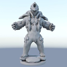 Volibear lig efsaneler 3d Yazdır model oyun oyuncak 3d print model - Mito3D