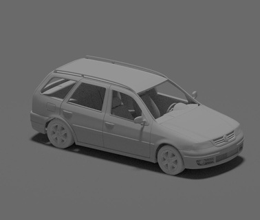 Volkswagen gol país fondo pantalla 3d print model - Mito3D