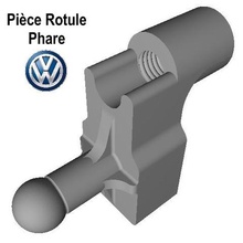 volkswagen golf headlamp adjustment various patella setting headlight 3d print model - Mito3D