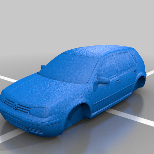 volkswagen golf mk4 game vw vehicles 3D print model - Mito3D