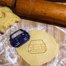 volkswagen golf mk1 cookie cutter casa la cottura in forno a oldcar vw amante pasta 3d print model - Mito3D