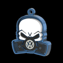 Volkswagen llave soporte + logo artilugio automotor Afinación decoración coche vehiculo enfadado Alemania 3d print model - Mito3D