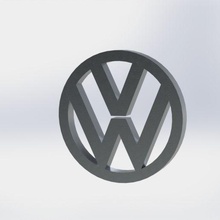 Volkswagen Schlüsselbund Autos suv Sportwagen Supersportwagen Tiguan Golf Polo Deutschland Schlüssel Auto Wagen Drucken niedrig poly 3d print model - Mito3D