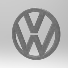 Volkswagen logotipo carro automotivo Rapidez velho rua raça teste 3d impressão 3d print model - Mito3D