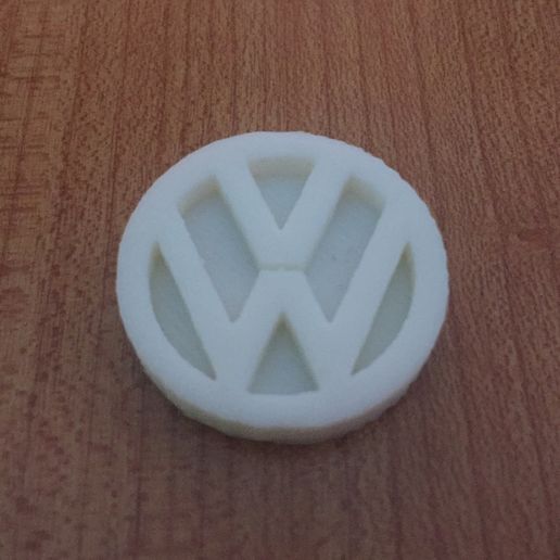 Volkswagen Logo Kunst 3D print model - Mito3D