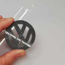 volkswagen logo vari vw 3d print model - Mito3D