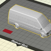 volkswagen lt automotive 3d print model - Mito3D