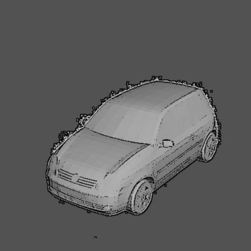 volkswagen lupo Spiel - Spielzeug Kind Auto Schaltung neue 3D print model - Mito3D