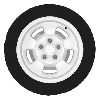 volkswagen old wheels 1970s wheel car detail high poly rim tire race tread accessories 3d print model - Mito3D