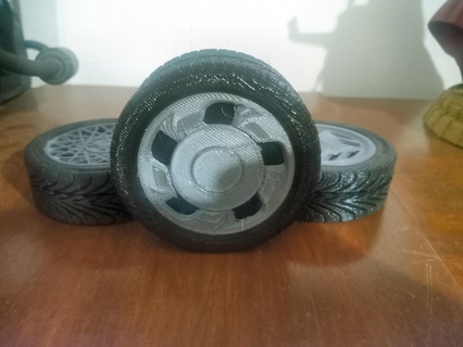 Volkswagen orbital roda moedor Picador llanta vw pneus 3d print model - Mito3D