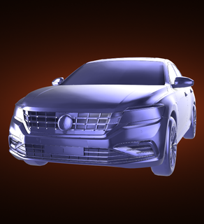 volkswagen passat 380 tsi vw automobile car vehicle rally race sports derby turbo top speed 3d print model - Mito3D