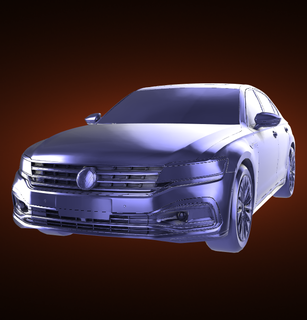 volkswagen phideon vw automobile car vehicle rally race sports derby turbo top speed 3d print model - Mito3D