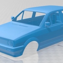 volkswagen 1990 yazdırılabilir vücut araba polo kutup yuvası scalextric tamiya rc miniz radyo kontrol hobi G Ç 1 28 32 Ensari tanıtım paletli drift ninco sinek kyosho ml eksenel traxxas mikro 3d print model - Mito3D