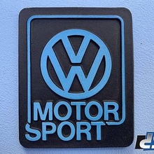 Volkswagen deporte motor plato Moda vw 3d print model - Mito3D
