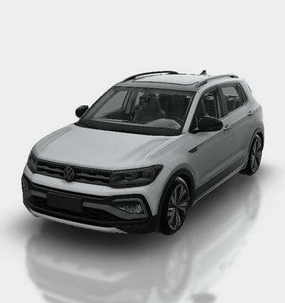 volkswagen t cross 2021 hogar casa automóvil coche vehiculo vehículo reunión carrera deportes derby superdeportivo gt 3d print model - Mito3D