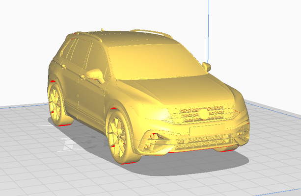 volkswagen tiguan r 2022 game cars usa 2024 3d print model - Mito3D