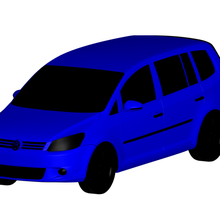 Volkswagen Turan 3d print model - Mito3D