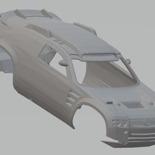 volkswagen tuareg dakar stampabile corpo macchina gioco auto slot scalextric shell rc radio il monitoraggio tamiya miniz 1-10 1-32 1-18 1-24 3d print model - Mito3D