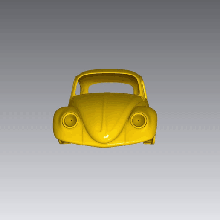 Volkswagen tipo 1 1302 súper escarabajo 3d print model - Mito3D
