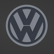 Volkswagen ruedas tapacubos 3d print model - Mito3D