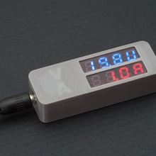 voltmeter ammeter case - 1 tool electronics watts volt solar meter current 3d print model - Mito3D