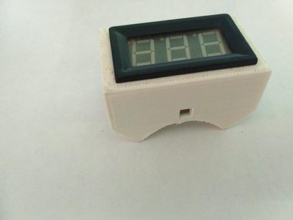 voltmetre durum kılıf kök binmek 3d print model - Mito3D