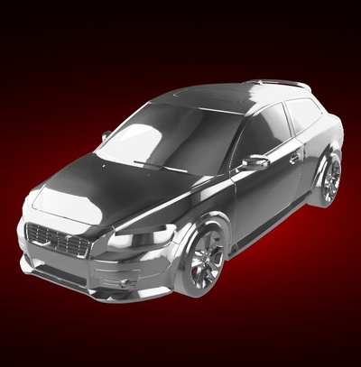 volvo c30 t5 2008 automobile car vehicle rally race sports derby supercar gt 3d print model - Mito3D