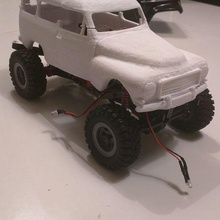 volvo duett 24th scale rc chassis verschiedene - Auto Spielzeug 3d print model - Mito3D