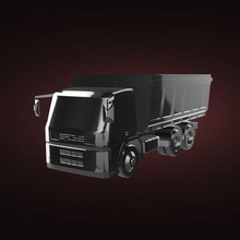 volvo discarica camion 3d print model - Mito3D