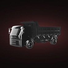 volvo dump truck 3d print model - Mito3D