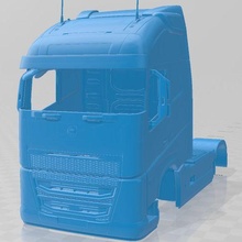 volvo fh16 2020 imprimible cuerpo camión juego espacio scalextric Tamiya rc miniz pasatiempo micro 3d print model - Mito3D
