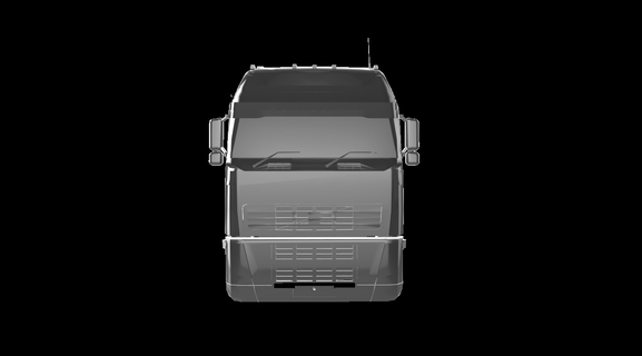 volvo fh16 voitures camion voiture camions pétrolier tracteur commercial véhicule autocamion lkw 3d print model - Mito3D
