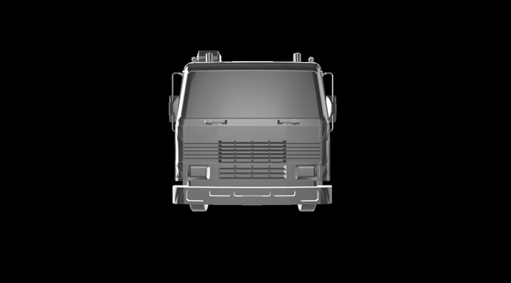 volvo fl7 4x2 coches camión coche vehiculo camiones petrolero tractor comercial vehículo autotruck lkw 3d print model - Mito3D