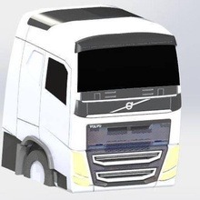 volvo globe trotter fh469 camion fh460 3d print model - Mito3D