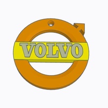 Volvo chaveiro joalheria carro 3d print model - Mito3D