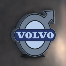 Volvo luminária 3d print model - Mito3D