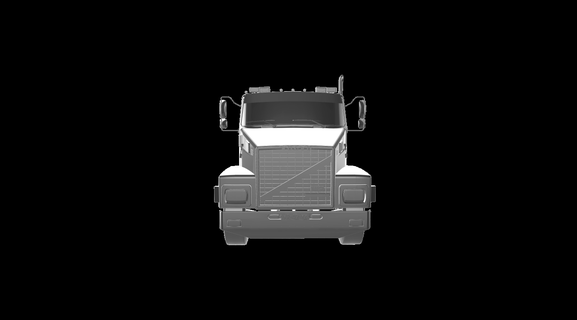volvo n12 coches camión coche vehiculo camiones petrolero tractor comercial vehículo autotruck lkw 3d print model - Mito3D