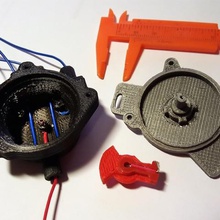 volvo redblock distributor game mechanical toys ignition car 3d print model - Mito3D
