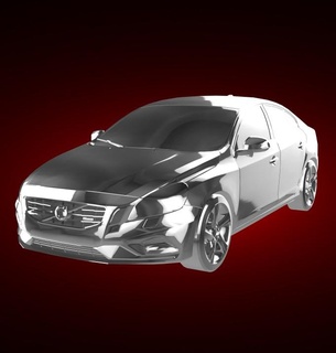 volvo s60 ev 2011 suv otomobil araba araç ralli yarış Spor Dalları derbi süper gt 3d print model - Mito3D