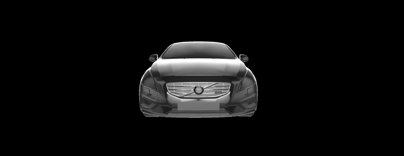 volvo s60 2012 Oto araba arabalar 3d print model - Mito3D