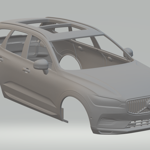 volvo xc60 3D print model - Mito3D