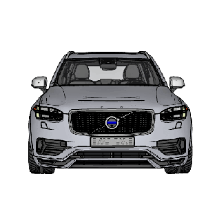 volvo xc90 supercar auto cars car motorsport suvs traffic police crossovers rally sedans tuning derby races prototype 3d print model - Mito3D