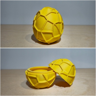 vonoroi uovo pasqua 3d print model - Mito3D